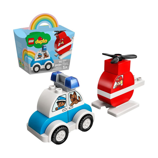 LEGO DUPLO Fire Helicopter and Police (10957) by LEGO