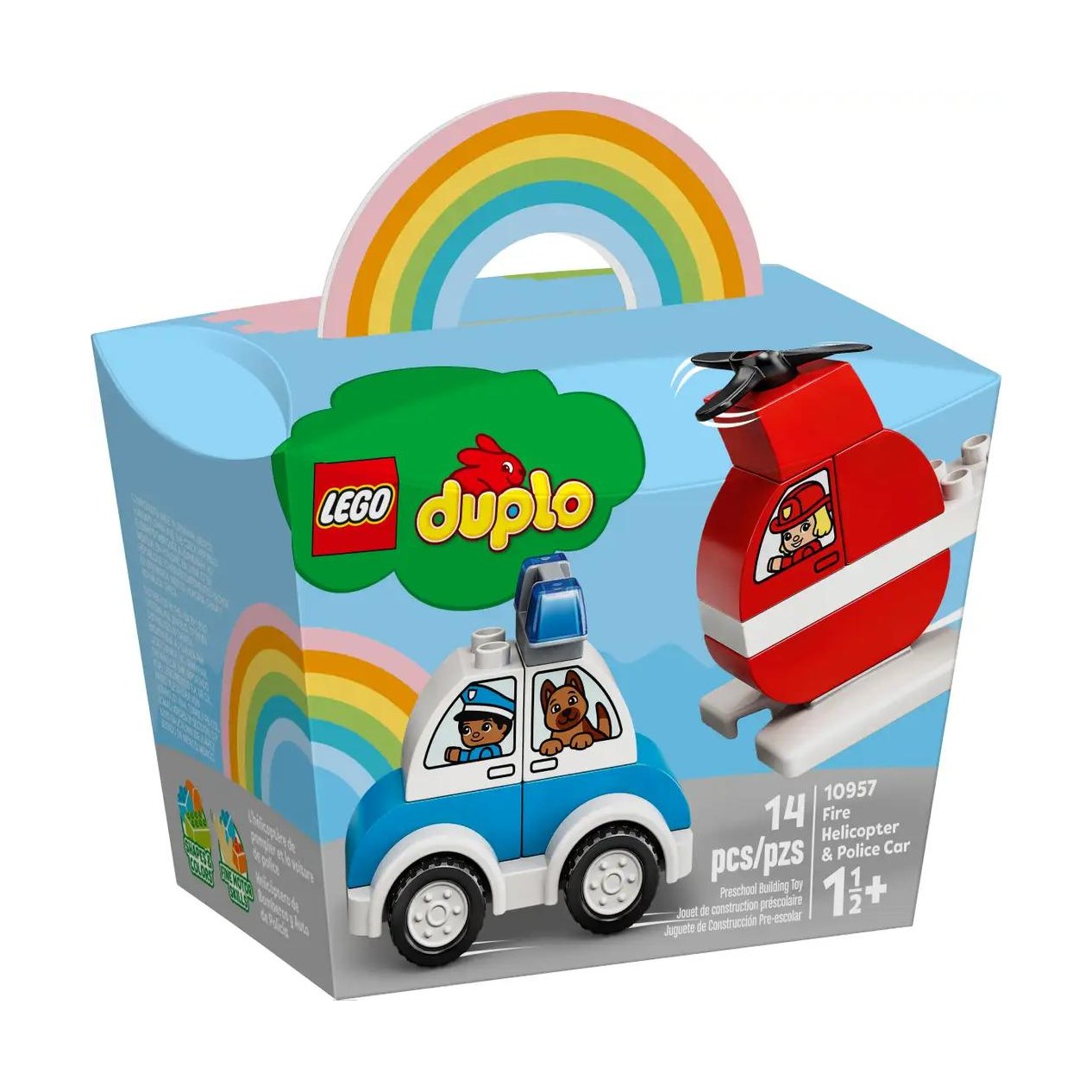 LEGO DUPLO Fire Helicopter and Police (10957) by LEGO