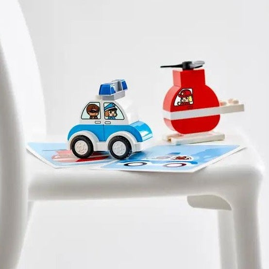 LEGO DUPLO Fire Helicopter and Police (10957) by LEGO