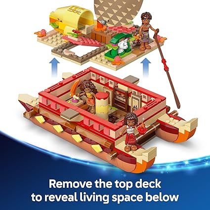 LEGO Disney Moana’s Adventure Canoe (43270) by LEGO