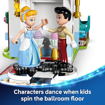 LEGO Disney Princess Cinderella’s Castle &amp; Horse Carriage (43275) by LEGO