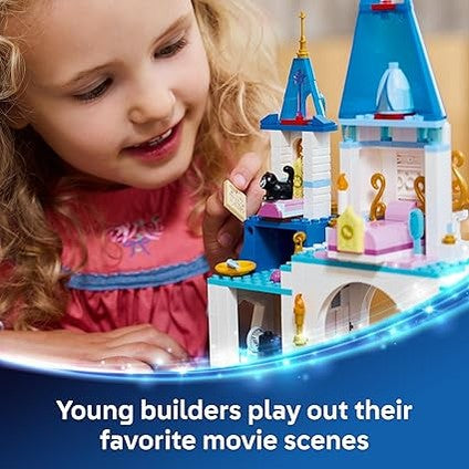LEGO Disney Princess Cinderella’s Castle &amp; Horse Carriage (43275) by LEGO