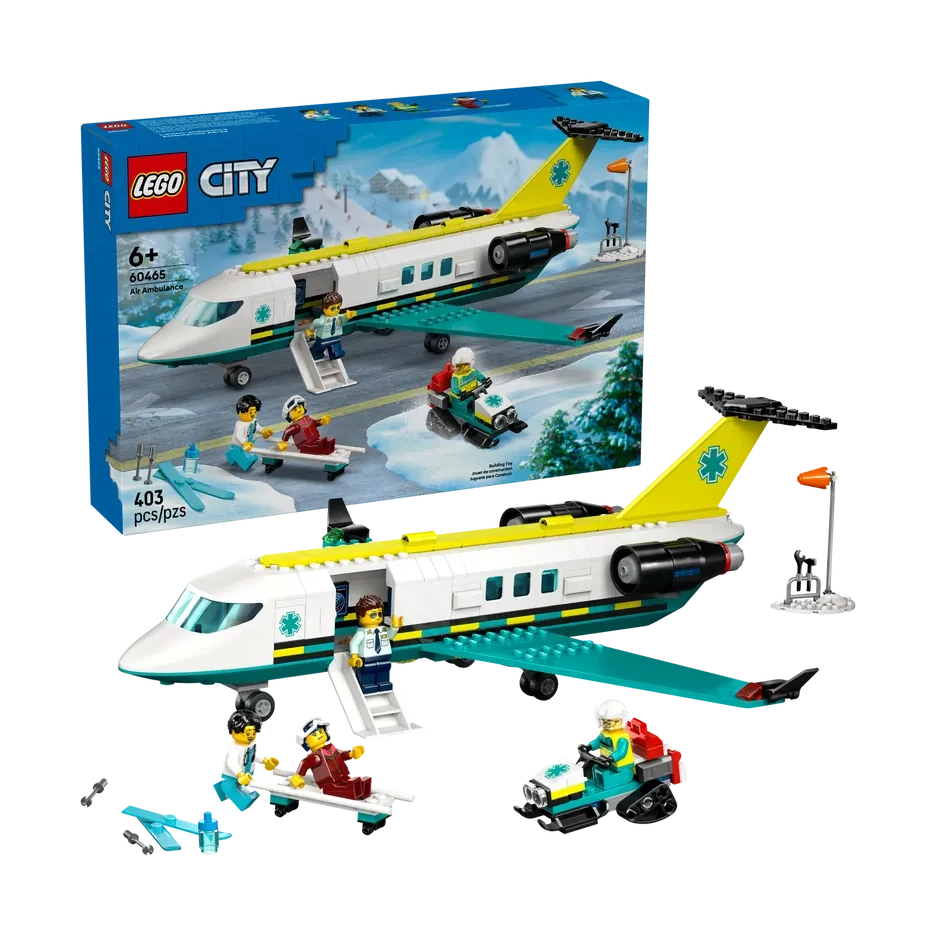 LEGO EMERGENCY AIR AMBULANCE AIRPLANE (60465) by LEGO