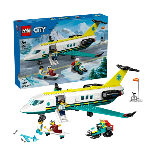 LEGO EMERGENCY AIR AMBULANCE AIRPLANE (60465) by LEGO