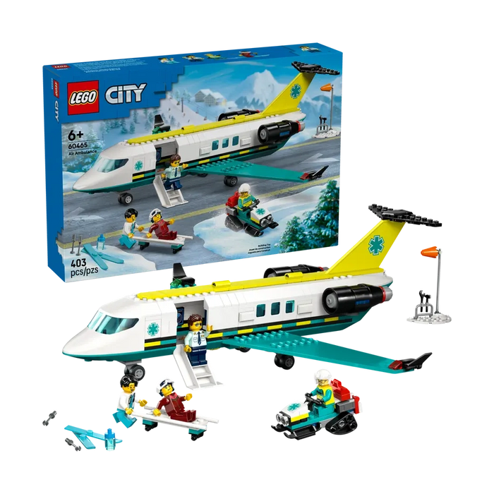 LEGO EMERGENCY AIR AMBULANCE AIRPLANE (60465)