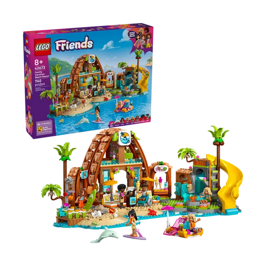 LEGO FRIENDS FAMILY VACATION BEACH RESORT (42673) by LEGO