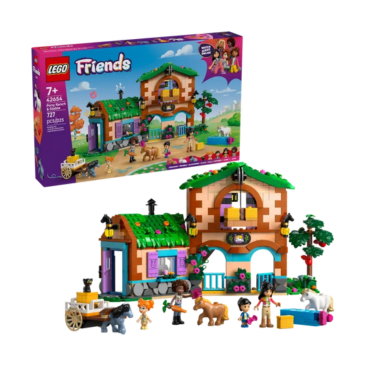 LEGO FRIENDS Pony Ranch & Stable (42654) by LEGO