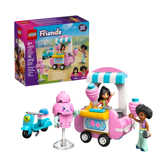 LEGO Friends Cotton Candy Stand and Scooter (42643) by LEGO