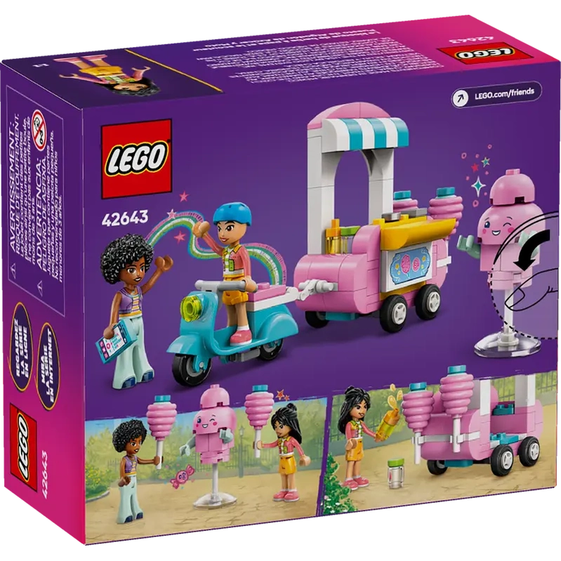 LEGO Friends Cotton Candy Stand and Scooter (42643) by LEGO