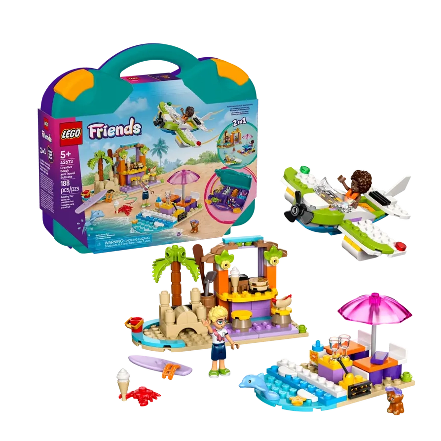 LEGO® Friends Creative Beach and Travel Suitcase (42672) by LEGO