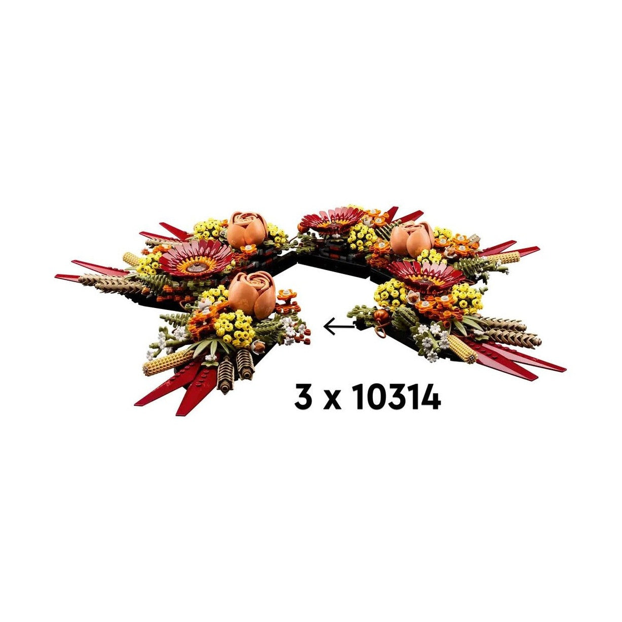LEGO Icons Dried Flower Centerpiece (10314) by LEGO