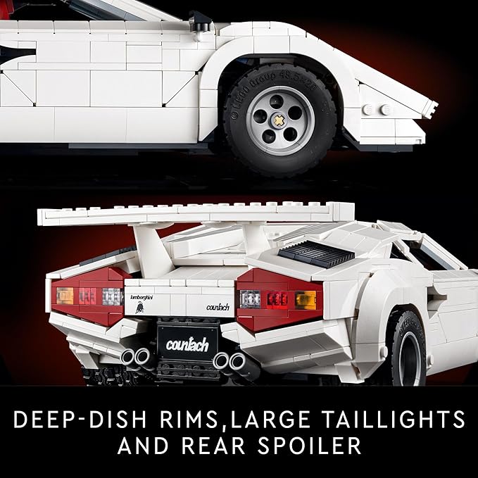 LEGO Icons Lamborghini Countach 5000 Quattrovalvole (10337) by LEGO