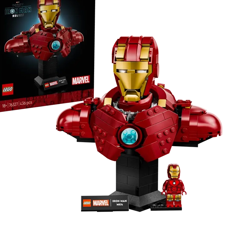 LEGO Iron Man MK4 Bust (76327) by LEGO