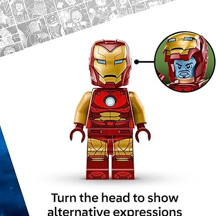 LEGO Iron Man Mech vs. Ultron (76307) by LEGO