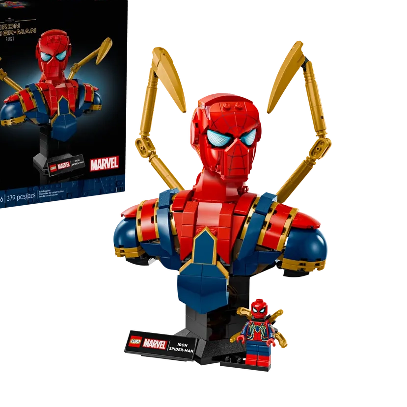 LEGO Iron Spider-Man Bust (76326) by LEGO