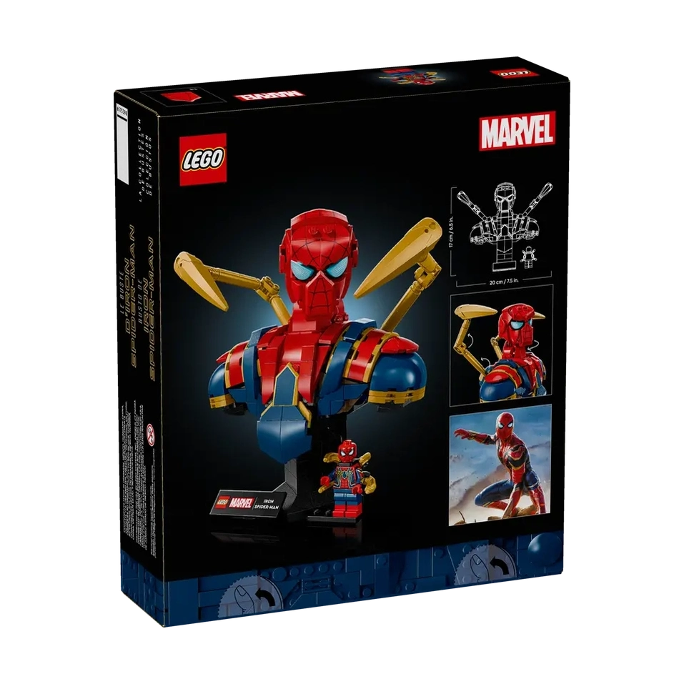LEGO Iron Spider-Man Bust (76326) by LEGO