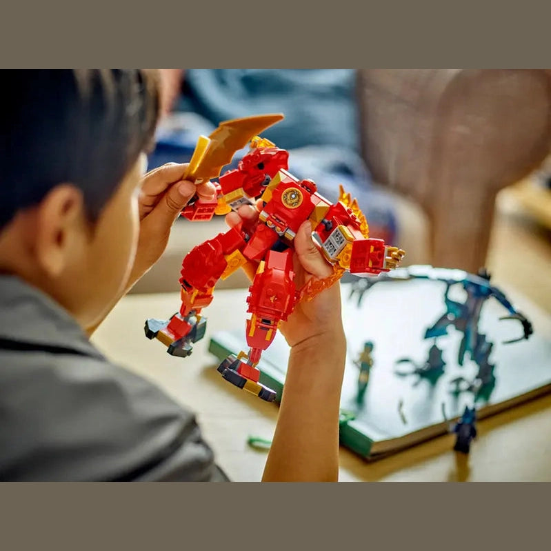 LEGO Kai’s Elemental Fire Mech (71808) by LEGO