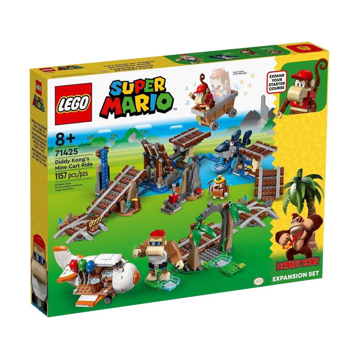 LEGO Mario Diddy Kong's Mine Cart Ride (71425) by LEGO