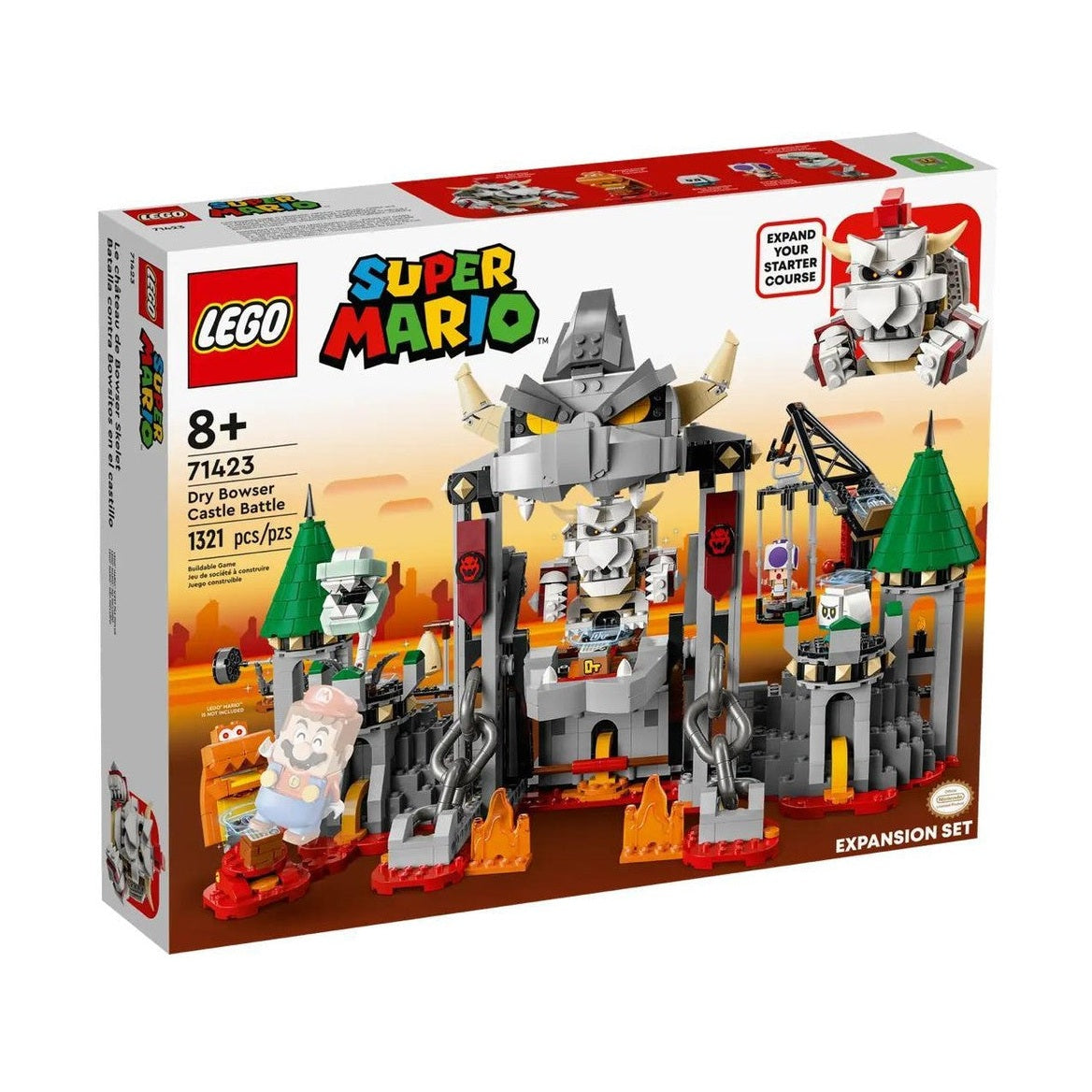 LEGO Mario Dry Bowser Castle Battle (71423) by LEGO
