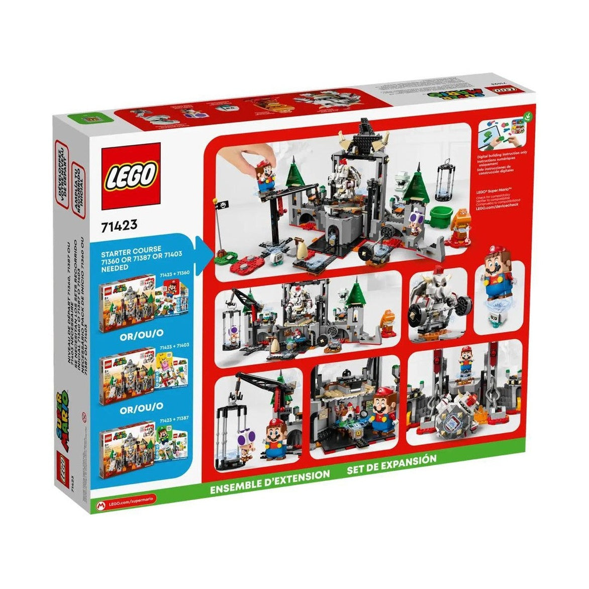 LEGO Mario Dry Bowser Castle Battle (71423) by LEGO