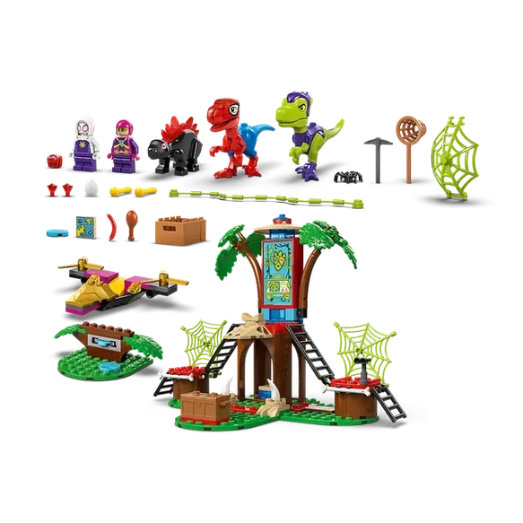 LEGO Marvel Spidey And His Amazing Friends Spidey and Gobby’s Raptor Battle at Tree House HQ (11200) by LEGO