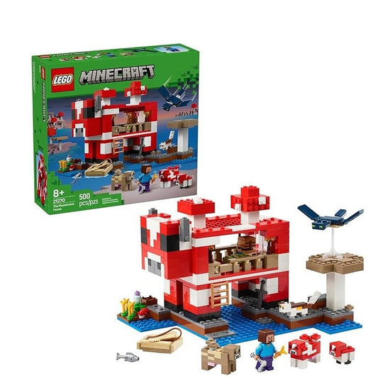 LEGO MinEcraft Mooshroom House toy (21270) by LEGO