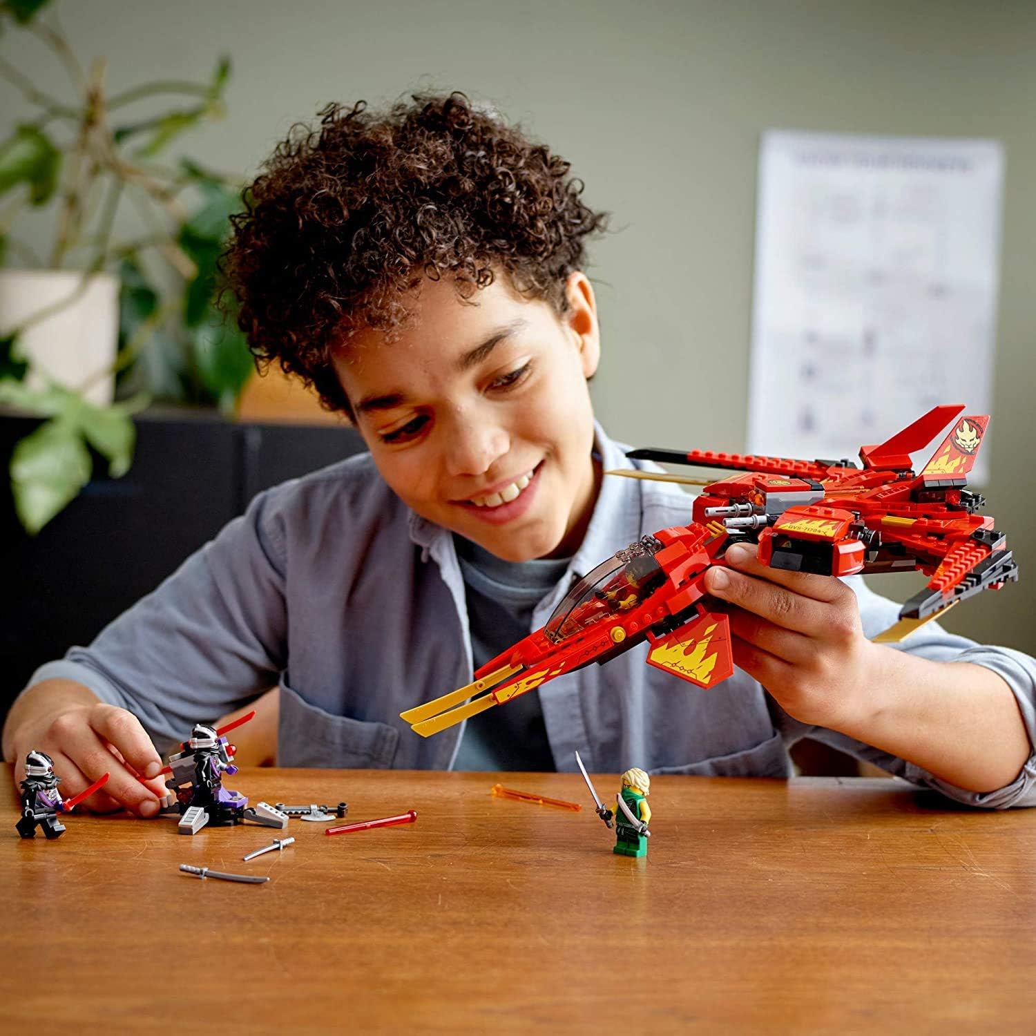 LEGO NINJAGO Legacy set featuring Kai Fighter (71704) by LEGO