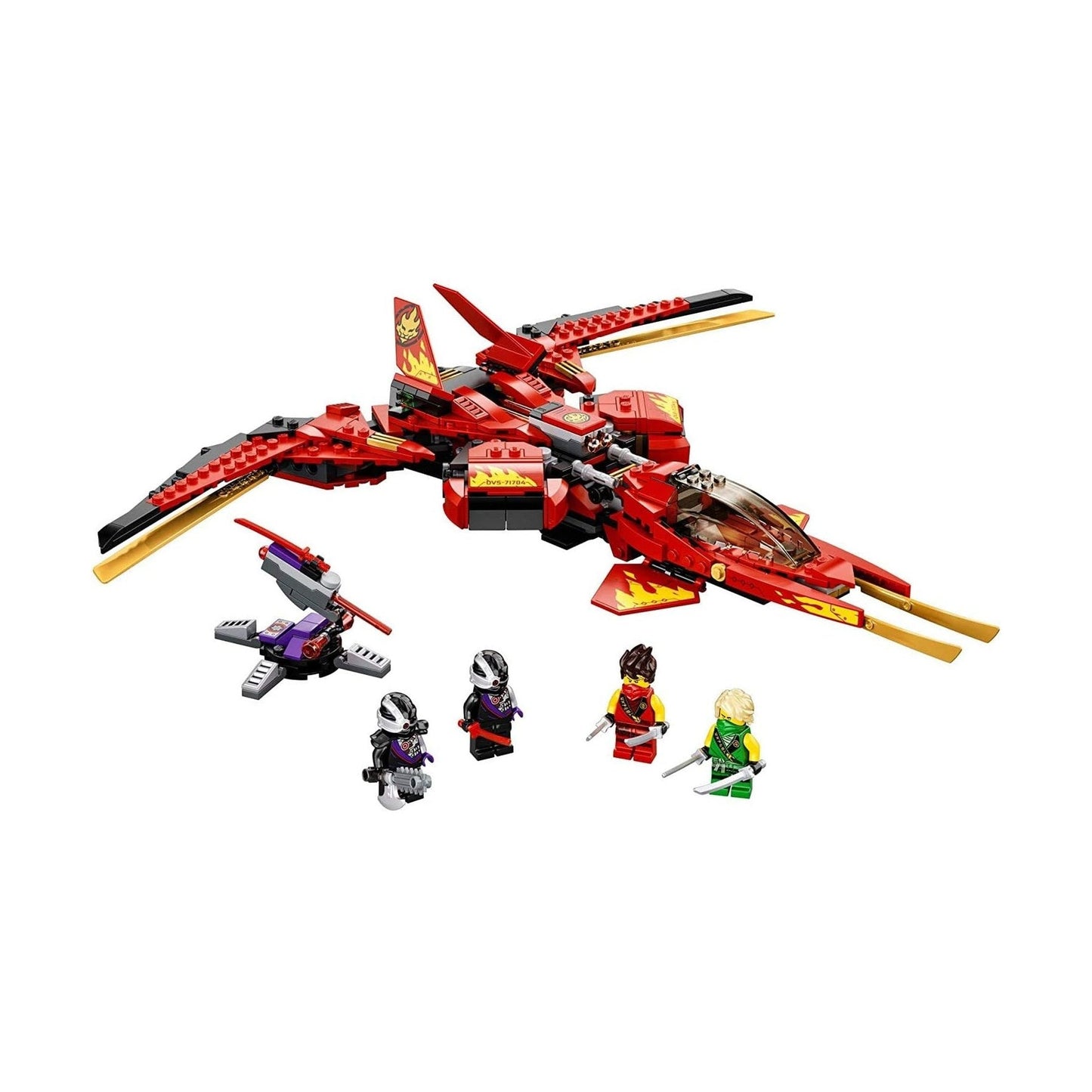 LEGO NINJAGO Legacy set featuring Kai Fighter (71704) by LEGO