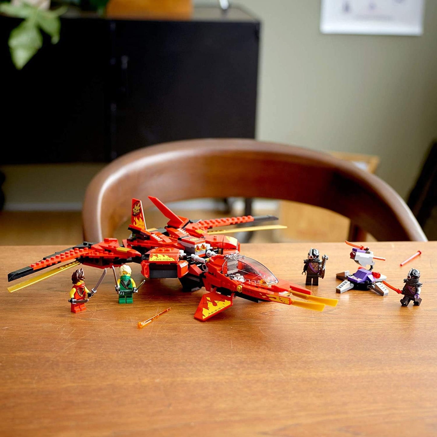 LEGO NINJAGO Legacy set featuring Kai Fighter (71704) by LEGO