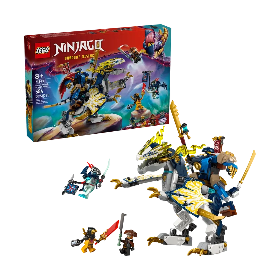 LEGO NINJAGO Rogue’s Mech Dragon Rider (71843) by LEGO
