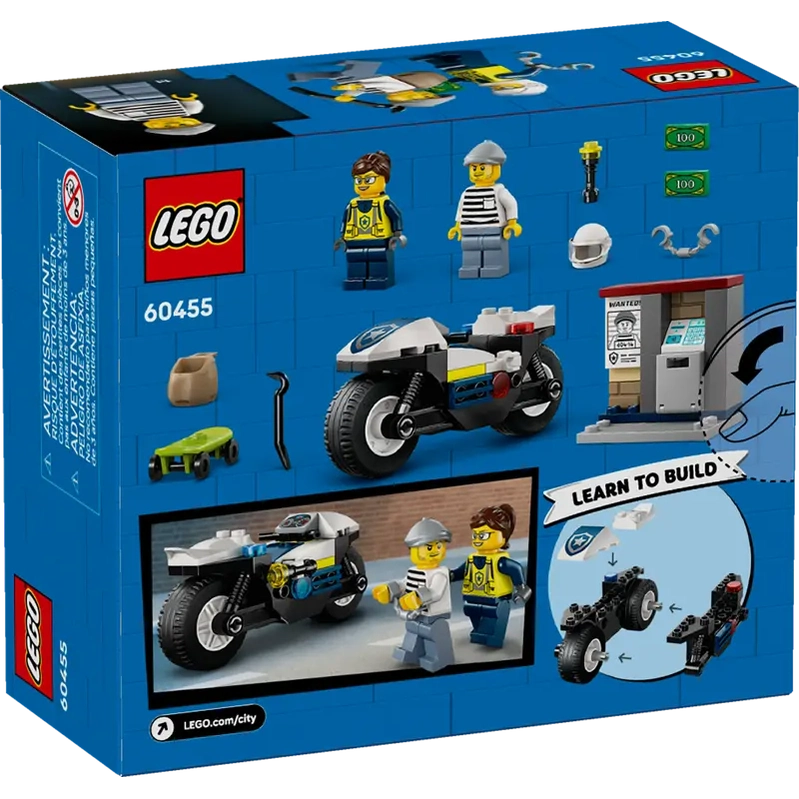 LEGO Police Motorcycle Chase (60455) by LEGO