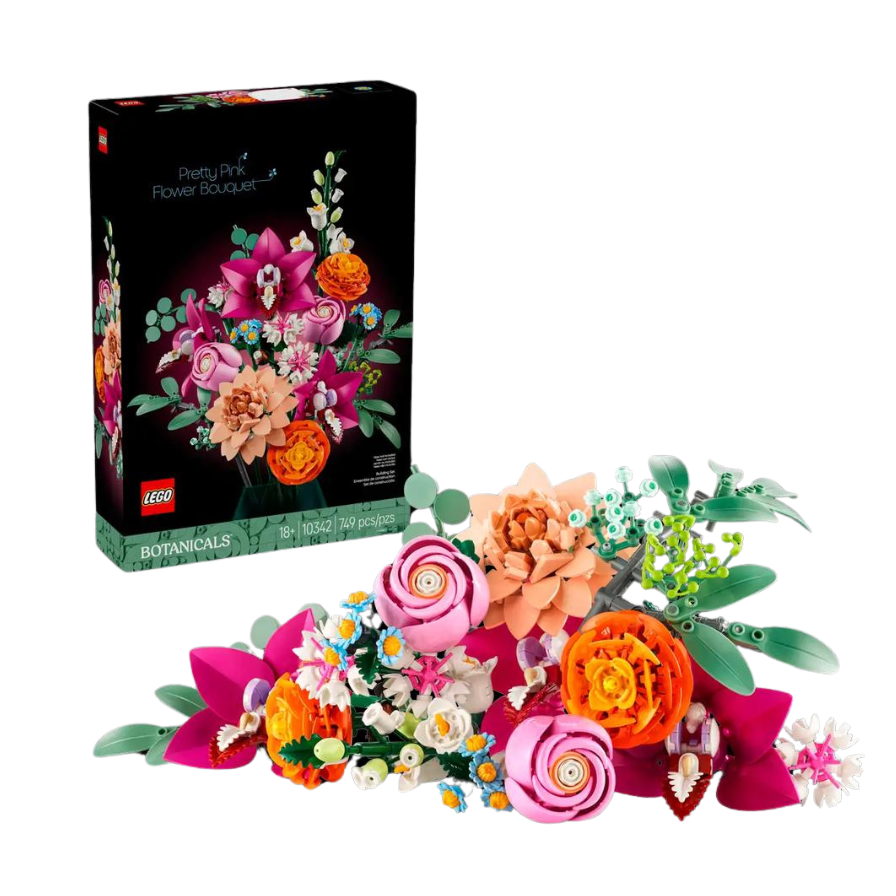 LEGO Pretty Pink Flower Bouquet (10342) by LEGO