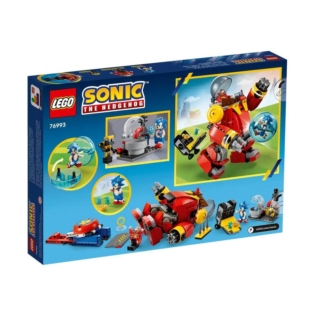 LEGO SONIC Sonic vs Dr Eggman's Death Egg Robot (76993) by LEGO