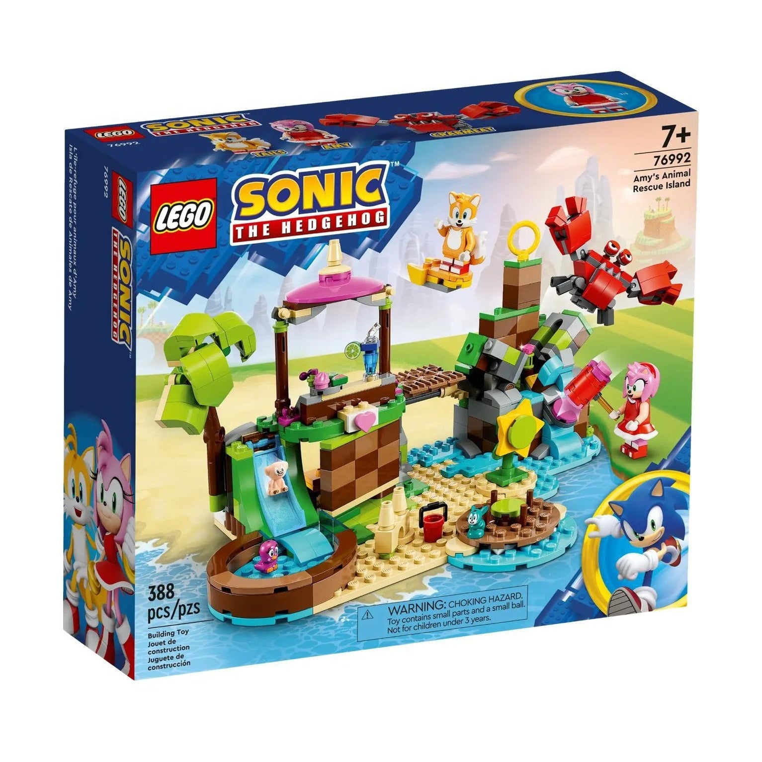 LEGO Sonic Amy's Animal Rescue Island (76992) by LEGO