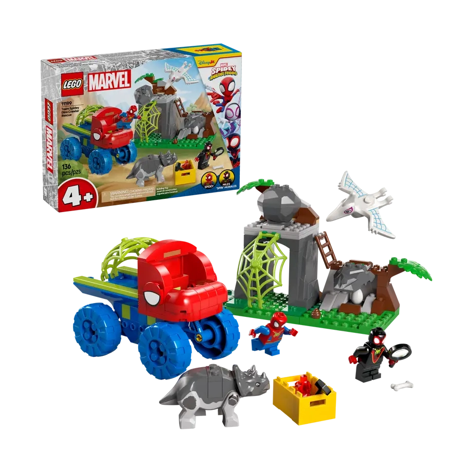 LEGO Team Spidey Dino Crawler Rescue (11199) by LEGO