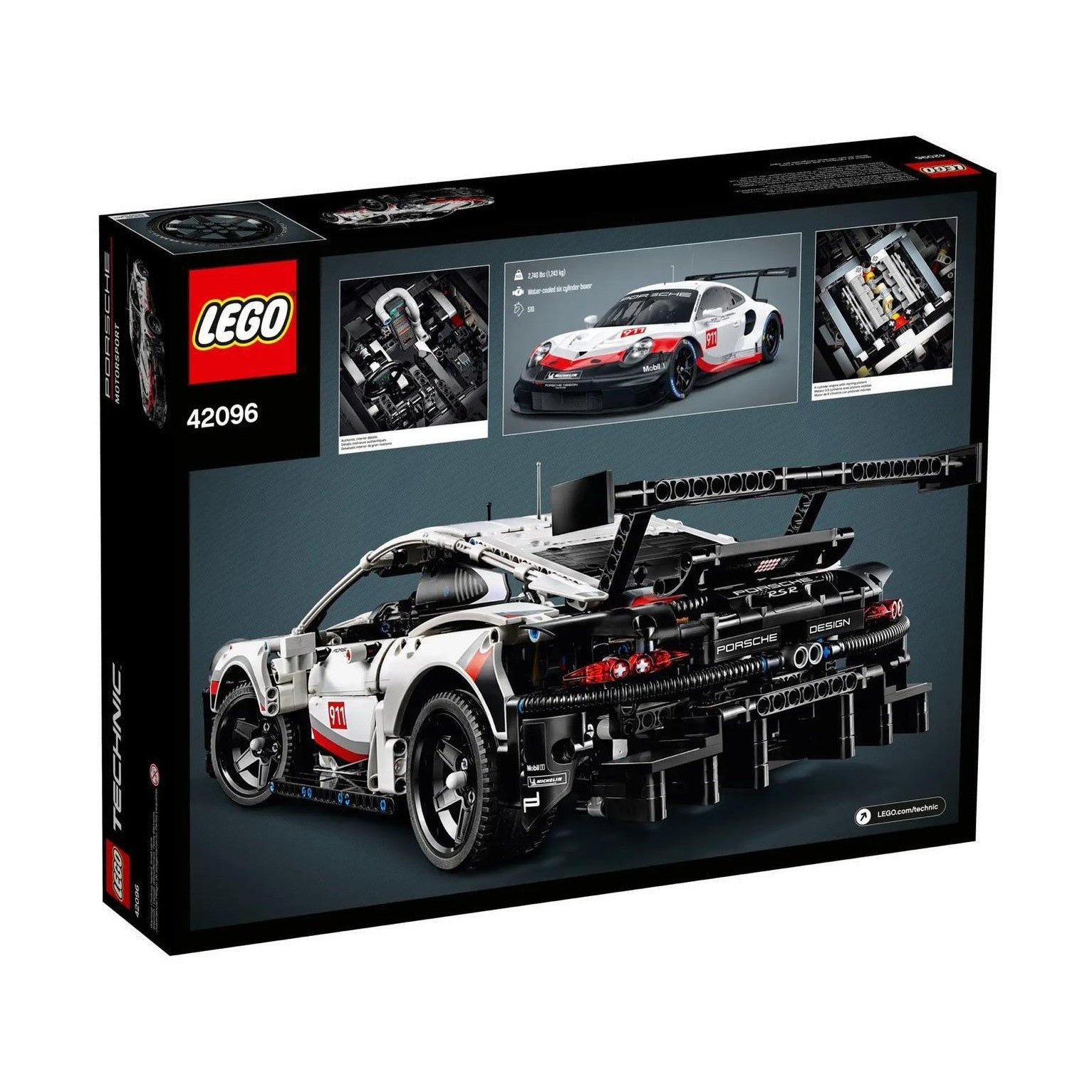 LEGO Technic PORSCHE 911 RSR (42096) by LEGO