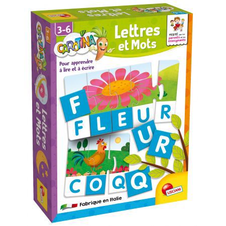 LETTRES ET MOTS by Lisciani