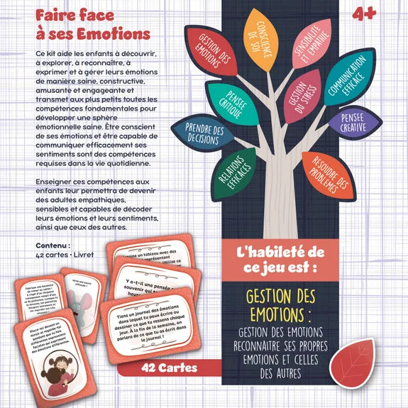 LIFESKILLS FAIRE FACE A SES EMOTIONS by Lisciani