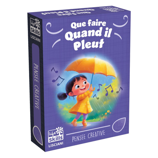 LIFESKILLS QUE FAIRE QUANT IL PLEUT by Lisciani