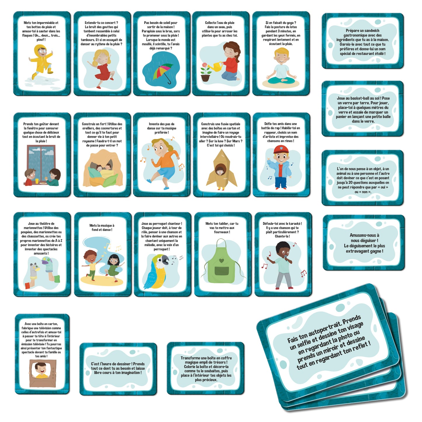 LIFESKILLS QUE FAIRE QUANT IL PLEUT by Lisciani