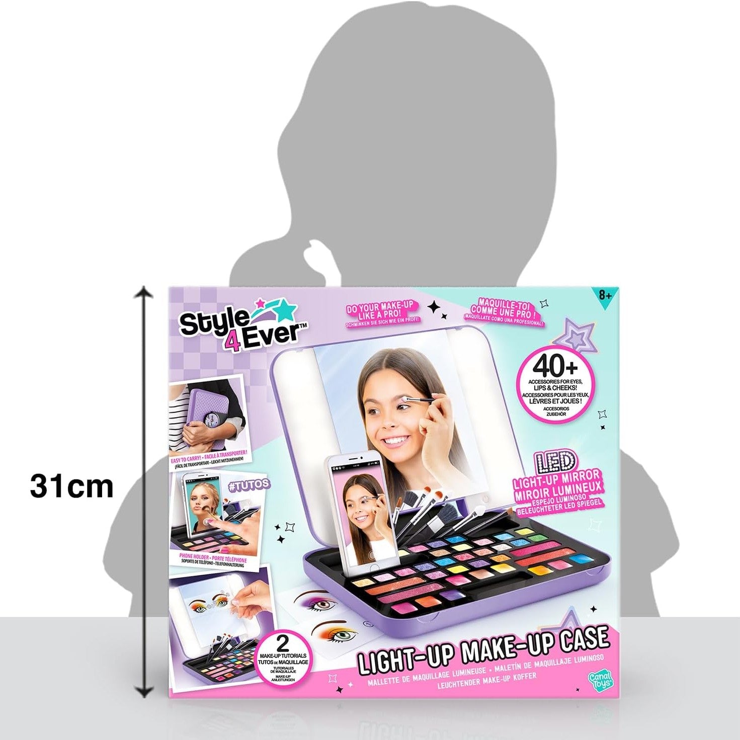 LIGHT-UP MAKE-UP CASE by Canal Toys