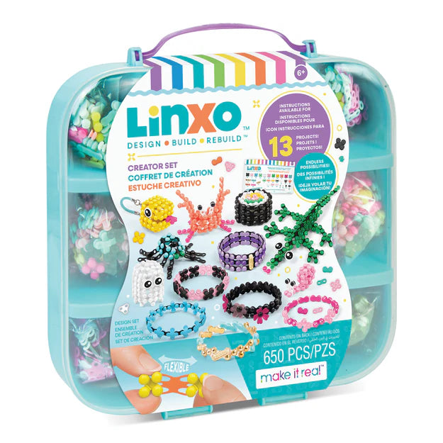 LINXO CREATOR SET WITH STORAGE by Make It Real !