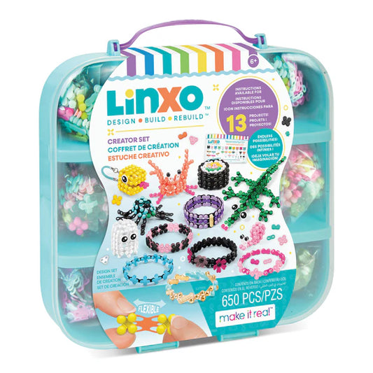LINXO CREATOR SET WITH STORAGE by Make It Real !