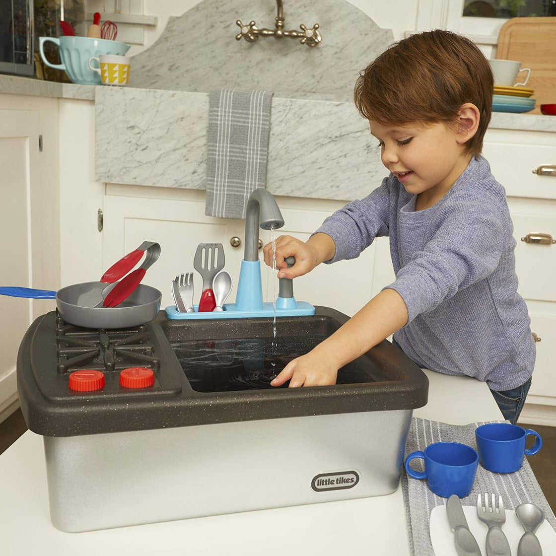 LITTLE TIKES MY FIRST SINK & STOVE