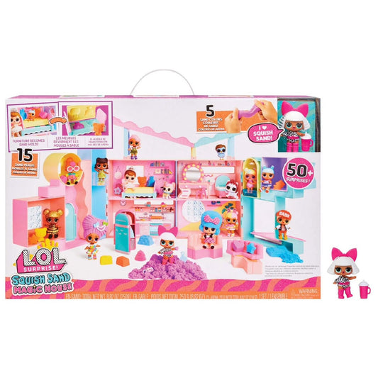 LOL SQUISH SAND MAGIC HOUSE by MGA Entertainment