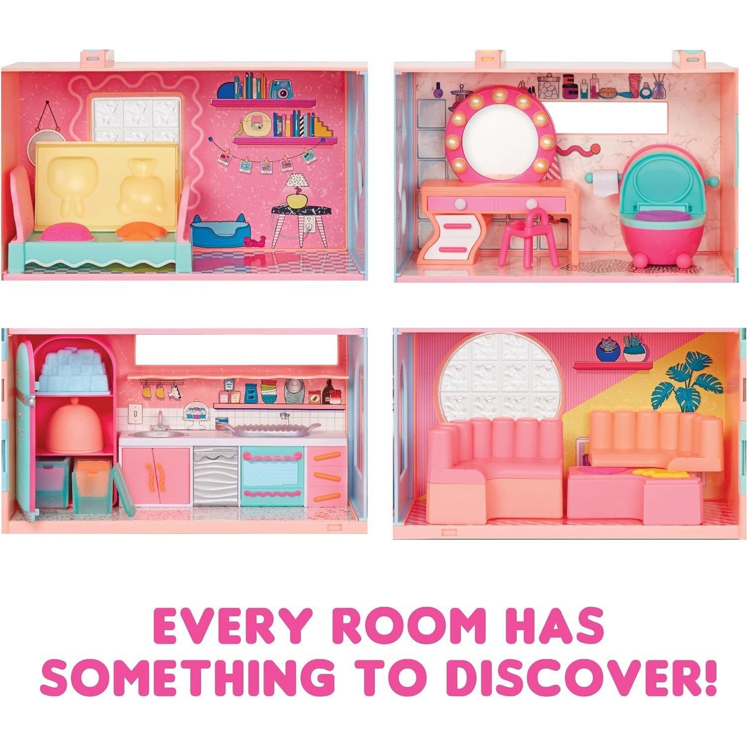 LOL SQUISH SAND MAGIC HOUSE by MGA Entertainment