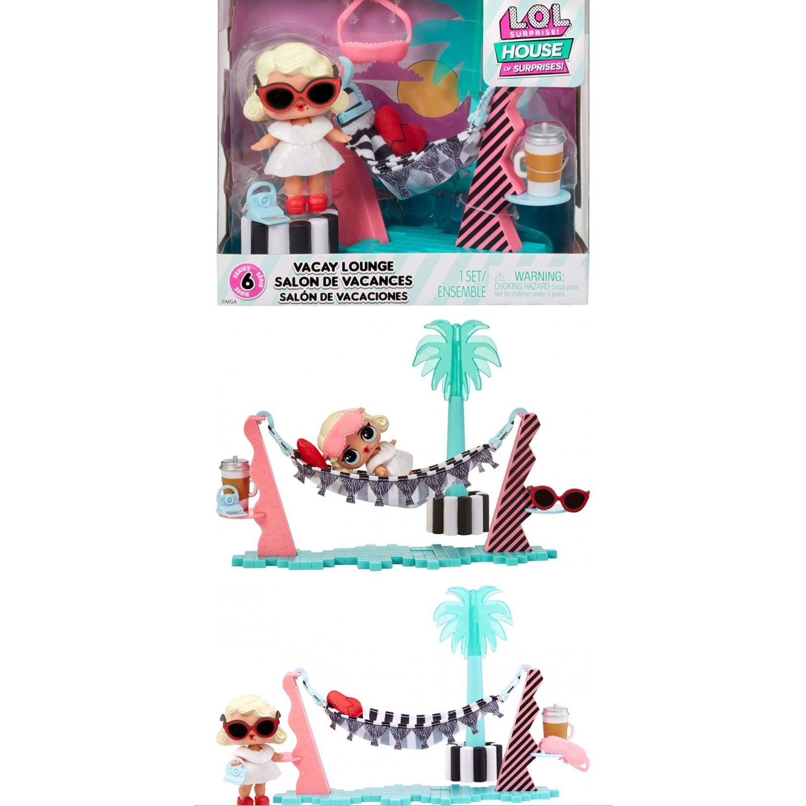 LOL Surprise House of Surprises Series 6 furniture sets by MGA Entertainment