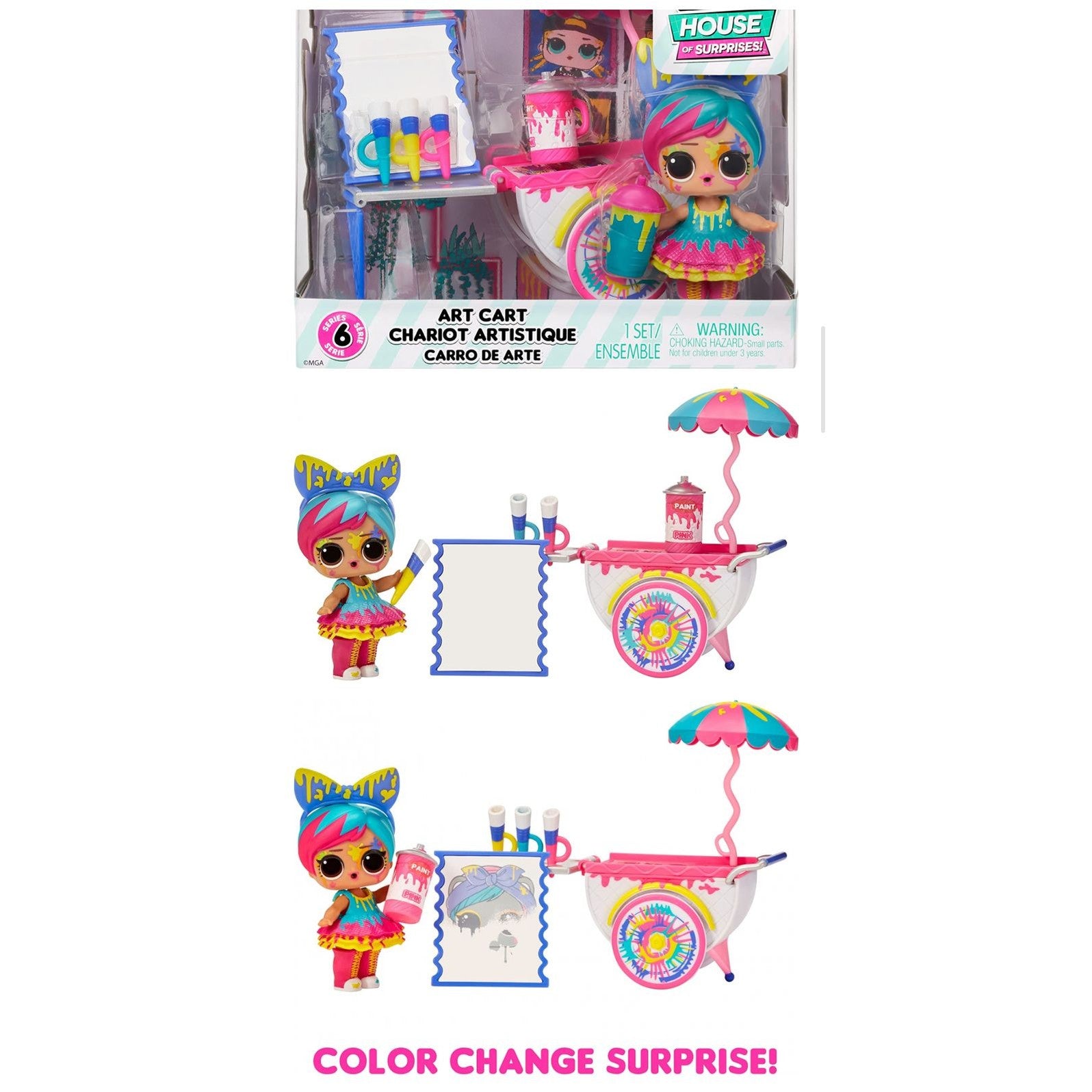 LOL Surprise House of Surprises Series 6 furniture sets by MGA Entertainment