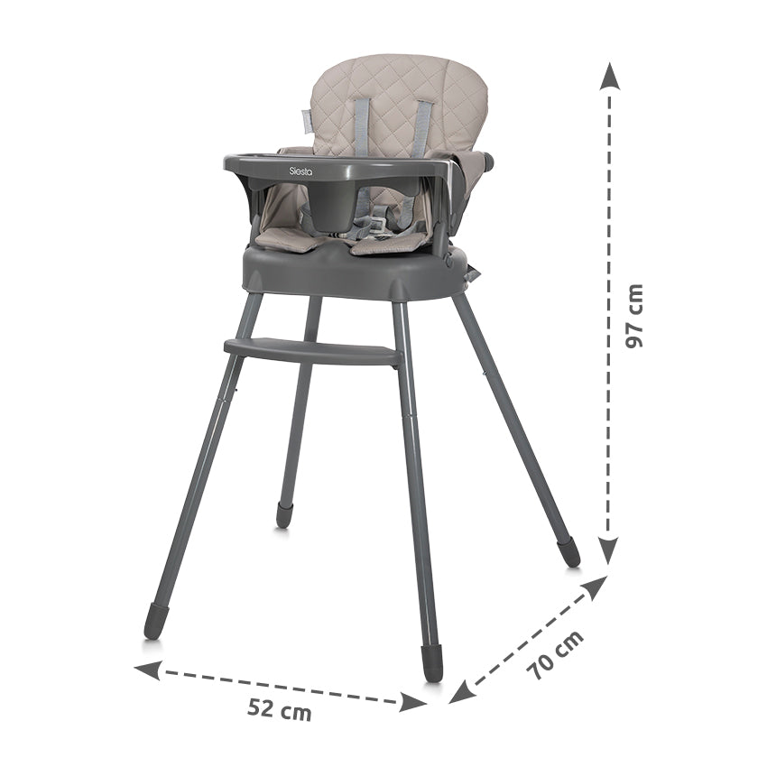 LORELLI 3 IN 1 'SIESTA' HIGH CHAIR by Lorelli