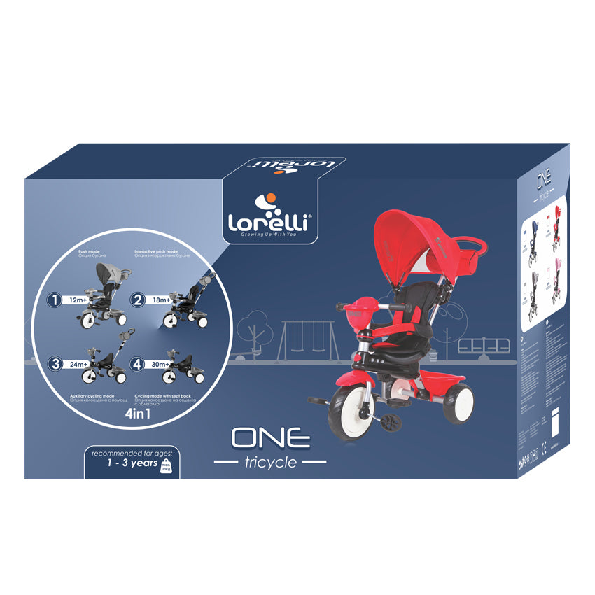 LORELLI ONE TRICYCLE (GREY) by Lorelli